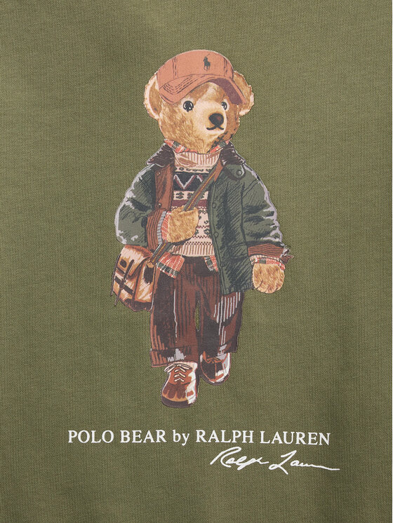 Polo Ralph Lauren Polo Ralph Lauren Суитшърт 323B27294001 Тъмнозелен Regular Fit