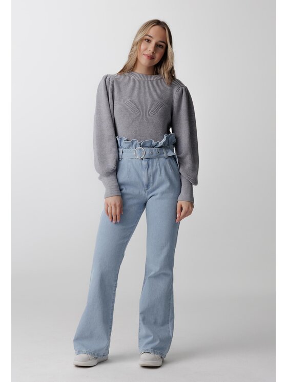 LAURELLA LAURELLA Jeansy 3TU009 Modrá Regular Fit