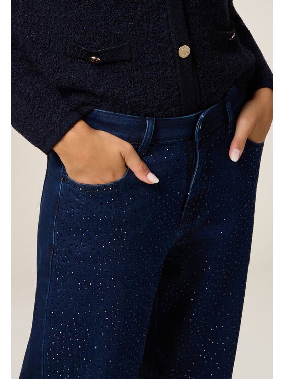 Oltre Oltre Jeans P454R008870N034 Blu Regular Fit