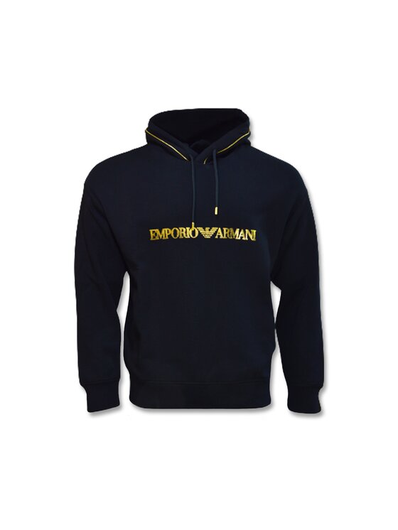 Emporio Armani Emporio Armani Bluza Armani Czarny Standard Fit
