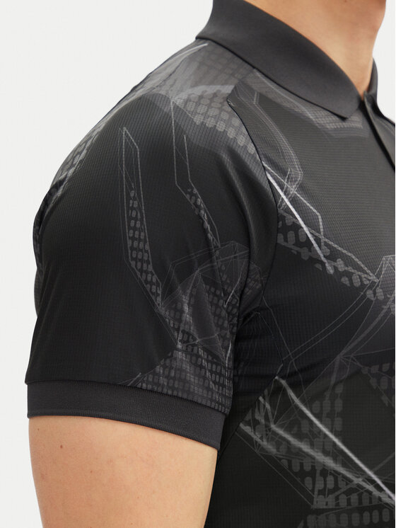 BOSS BOSS Poloshirt Paddy Desert Active 50537757 Schwarz Regular Fit