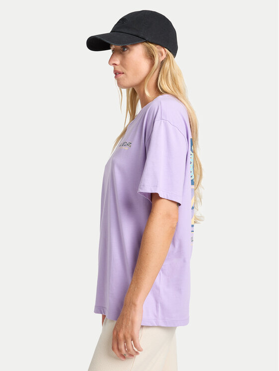 Billabong Billabong T-shirt Mixing Vibes EBJZT00473 Ljubičasta Regular Fit