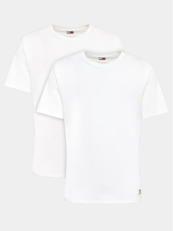 Tommy Jeans Tommy Jeans T-kreklu komplekts UM0UM03157 Balts Regular Fit