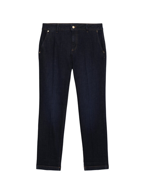 Oltre Oltre Jeansy P492R108821N034 Niebieski Boy Fit
