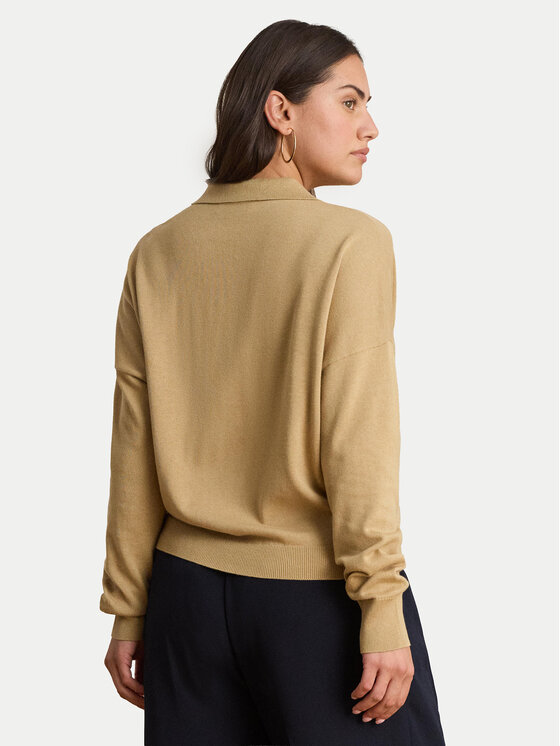 LAUREN RALPH LAUREN LAUREN RALPH LAUREN Megztinis 200P14056004 Smėlio Regular Fit