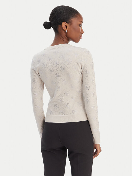 Guess Guess Pullover W6RR66 Z3JD2 Beige Regular Fit