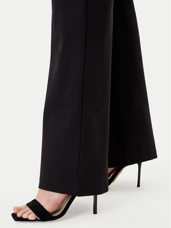 DKNY DKNY Hlače P2JKTO68 Crna Flare Fit