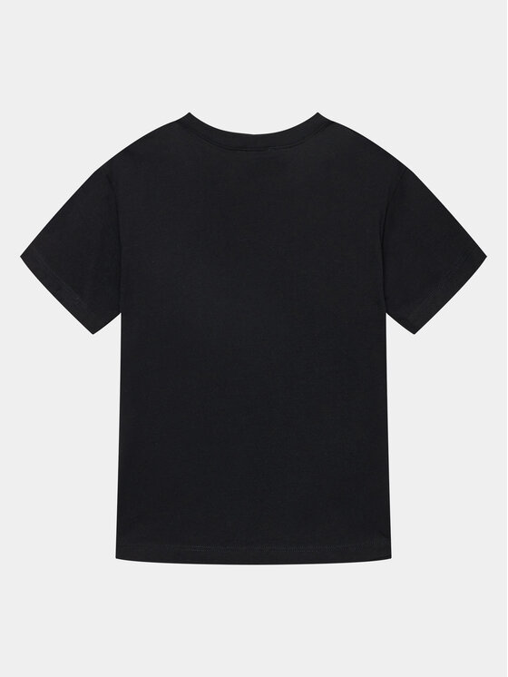 United Colors Of Benetton United Colors Of Benetton T-krekls 3I1XC10D6 Melns Regular Fit