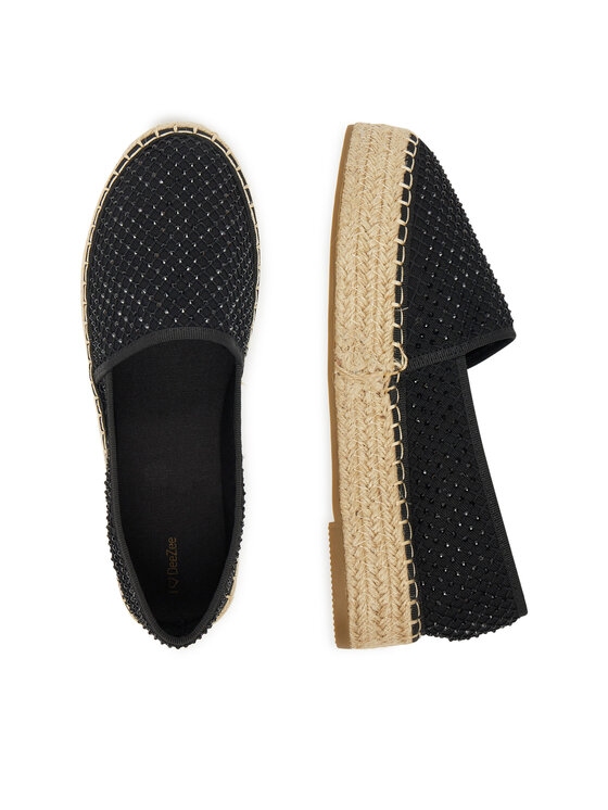 DeeZee DeeZee Espadrilles 3H39248-1 Fekete