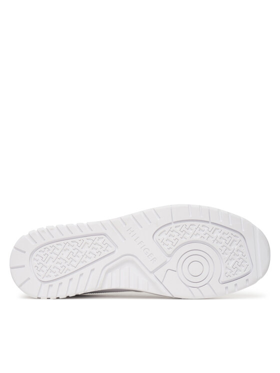 Tommy Hilfiger Tommy Hilfiger Αθλητικά Th Basket Core Stripes FM0FM05631 Λευκό