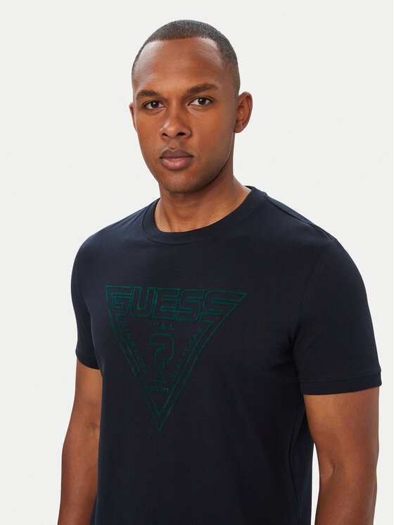 Guess Guess T-Shirt Z6YI20 K5016 Dunkelblau Regular Fit