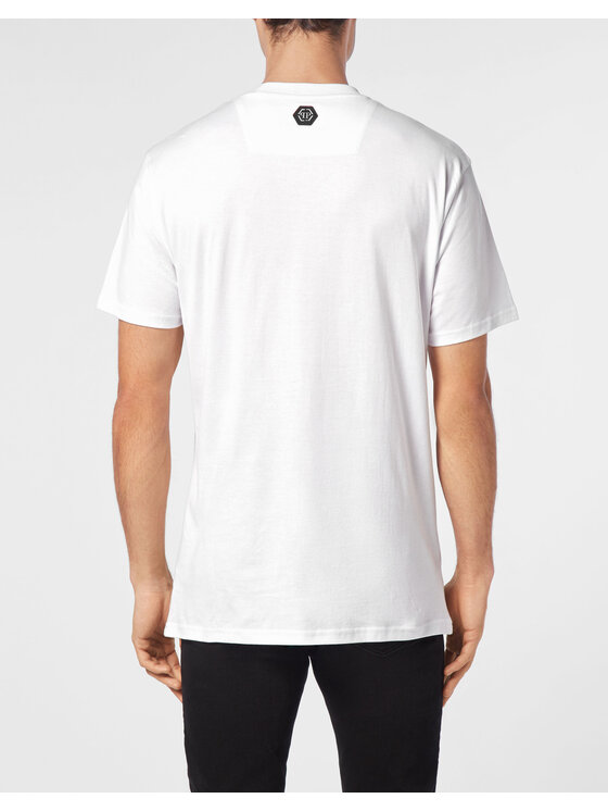 PHILIPP PLEIN PHILIPP PLEIN T-Shirt 14795 Bílá Regular Fit