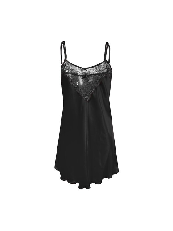 DKaren Lingerie DKaren Lingerie Koszula nocna Carla Fioletowy Classic Fit