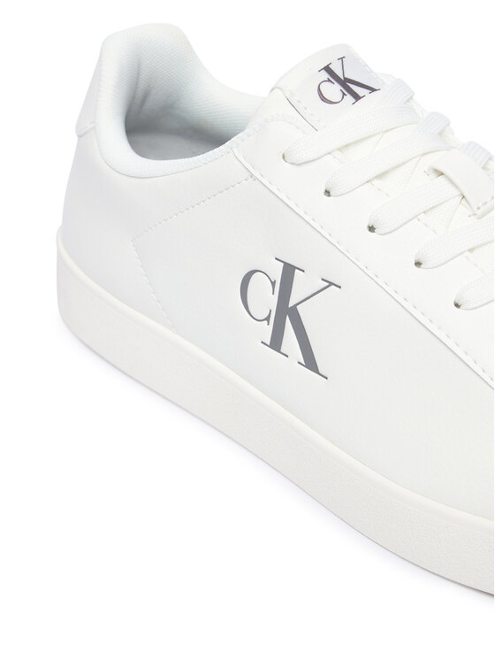 Calvin Klein Calvin Klein Sneakersy 3 Cupsole Derby Pu Tmb HM0HM02331 Bílá