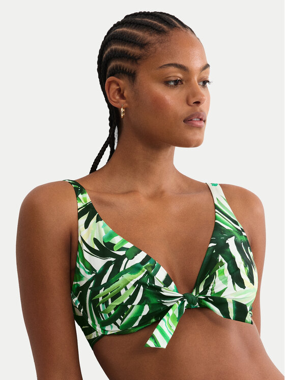 Triumph Triumph Горнище на бански Summer Palm W 10226601 Зелен