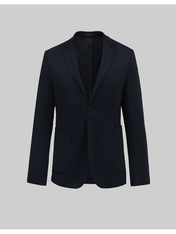 Borgio Borgio Marynarka circello Granatowy Slim Fit