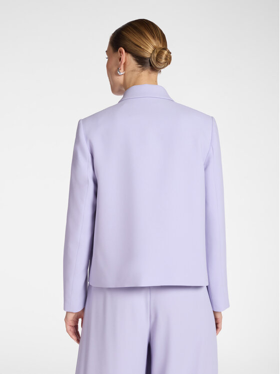 Elena Mirò Elena Mirò Marynarka R060P000109N0A9 Fioletowy Boxy Fit