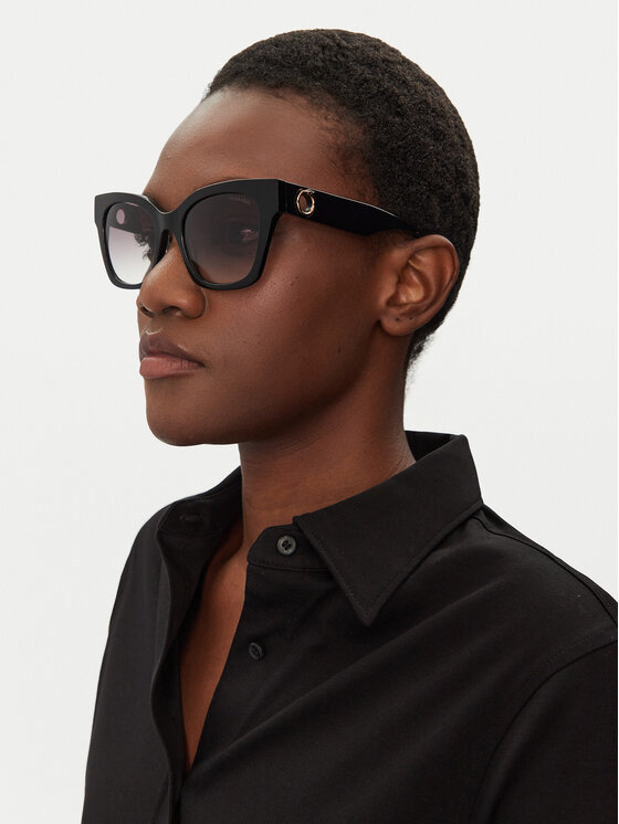 Trussardi Trussardi Okulary przeciwsłoneczne TSW9056 Czarny