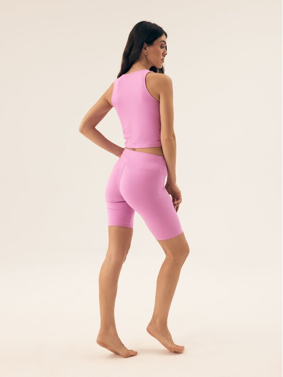Esotiq Esotiq Szorty materiałowe 42810 Różowy Regular Fit