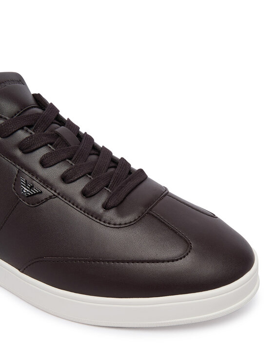 Emporio Armani Emporio Armani Sneakersy EM003062 AF20004 U6030 Brązowy ciemny