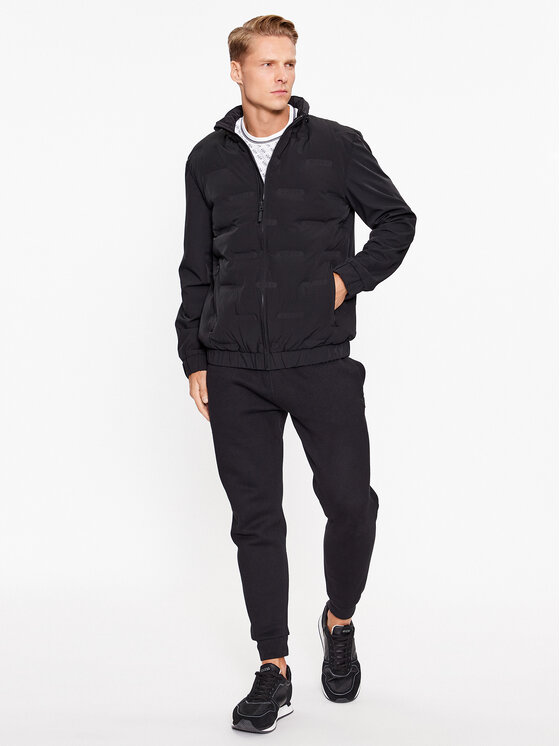 Guess Guess Übergangsjacke Z3BL05 WFPD0 Schwarz Reglan Fit