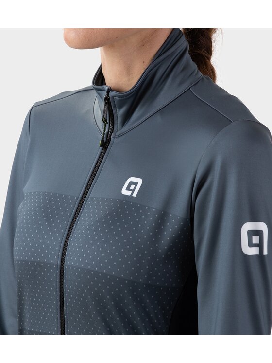 Alé Cycling Alé Cycling Bluza Solid Level Szary Regular Fit