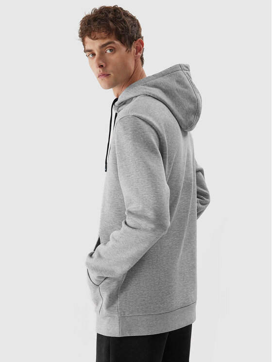 4F 4F Суитшърт 4FAW23TSWSM694 Сив Regular Fit