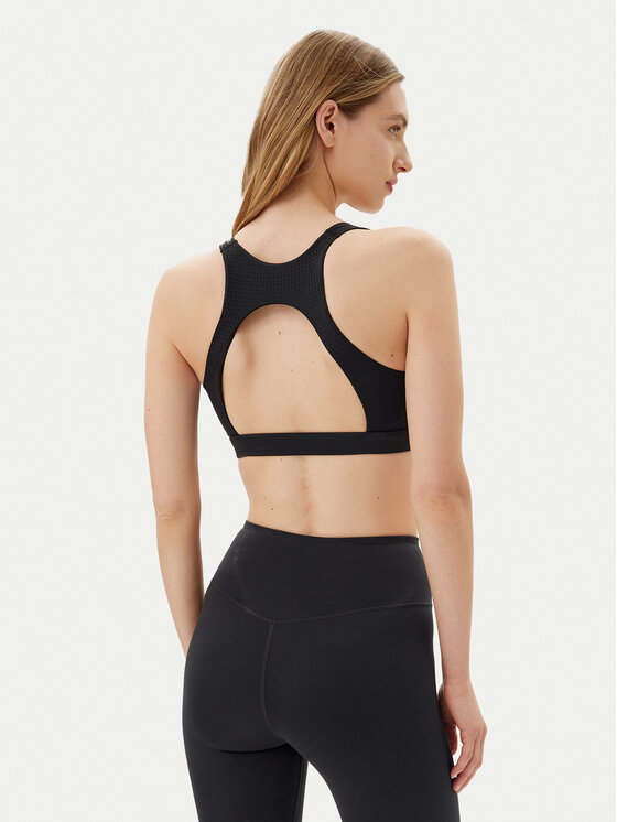 adidas adidas Športová podprsenka Powerimpact HIIT JI9964 Čierna Slim Fit
