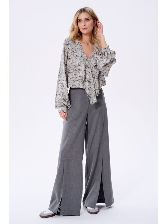 blue shadow blue shadow Bluzka Alen Czarny Regular Fit