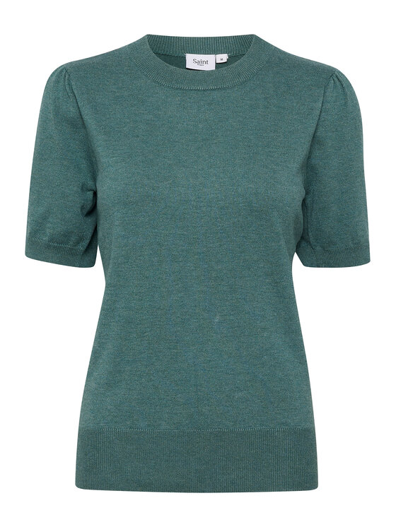 Saint Tropez Saint Tropez Maglione 30511788 Verde Classic Fit