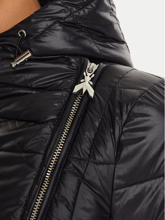 Patrizia Pepe Patrizia Pepe Демісезонна куртка 8O0135/A503-K103 Чорний Regular Fit