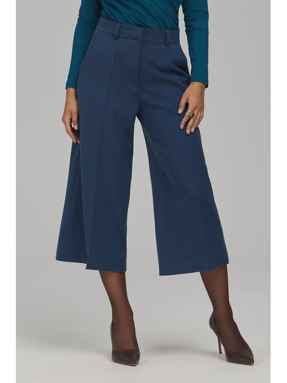 NIFE NIFE Kuloty SD144 Niebieski Wide Leg