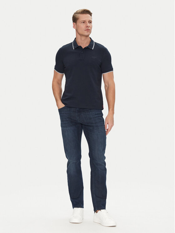 JOOP! Jeans JOOP! Jeans Polo 15 JJJ-04Agnello 30045613 Granatowy Modern Fit