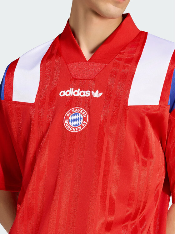 adidas adidas Koszulka techniczna 172417 Czerwony Regular Fit