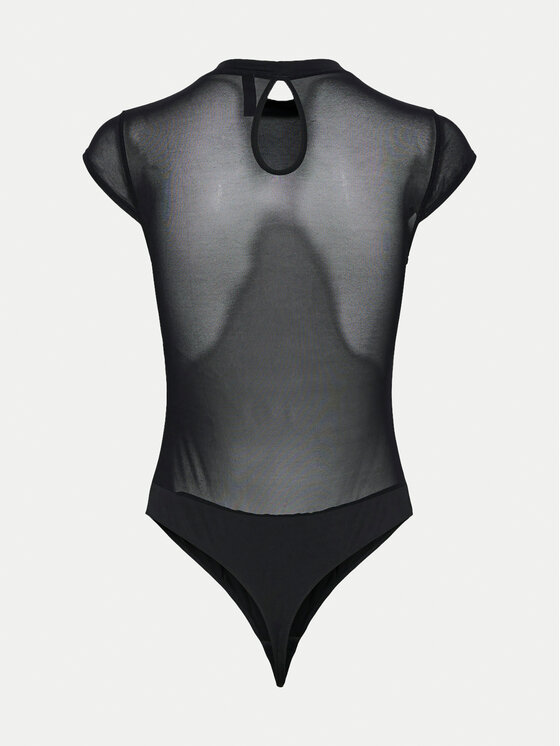 Pieces Pieces Bodijs Rita 17153372 Melns Slim Fit