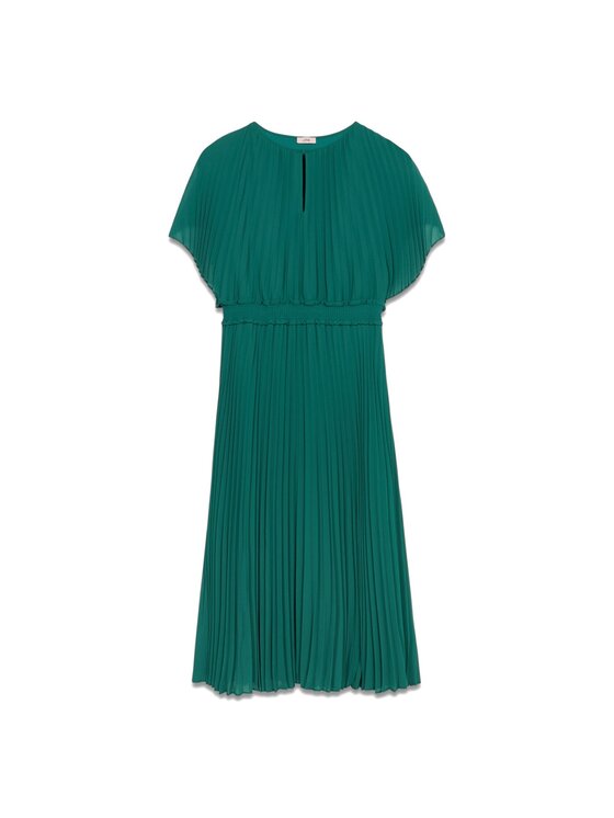 Oltre Oltre Vestito 7298J000789N015 Verde A-Line Fit