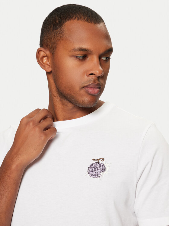 Puma Puma Тишърт One Piece 624665 Бял Regular Fit