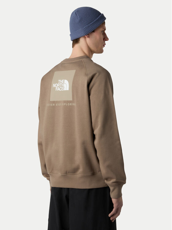 The North Face The North Face Felpa Redbox NF0A89FA Marrone Regular Fit