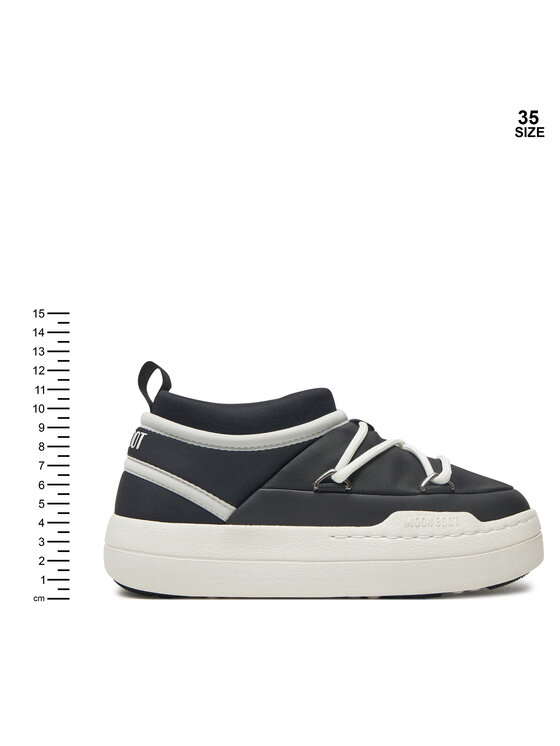 Moon Boot Moon Boot Сникърси Junior Park Icon 80D3440050 Черен
