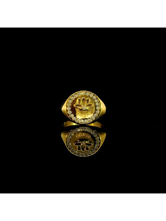 Guess Guess Prstýnek JUBR01350JWYG54 Zlatá