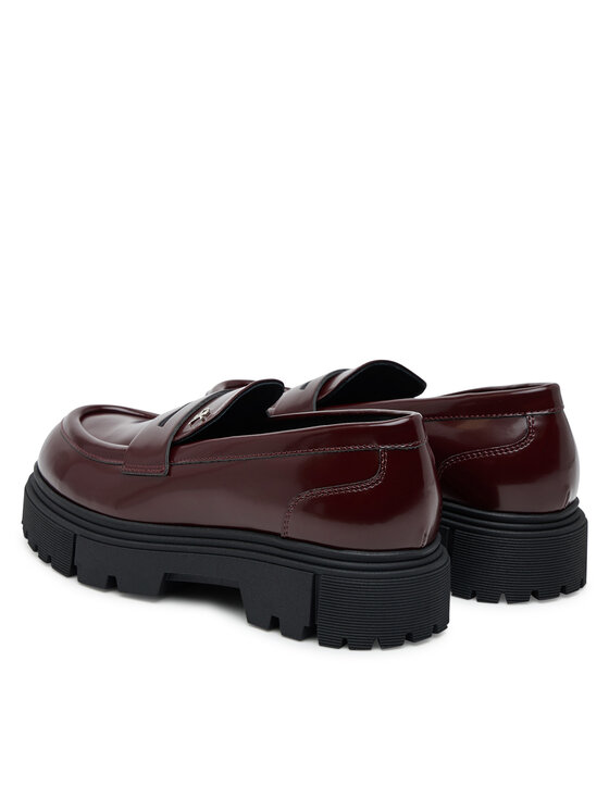 Calvin Klein Calvin Klein Półbuty Scarpa Bassa V4A4-83130-1453 Bordowy