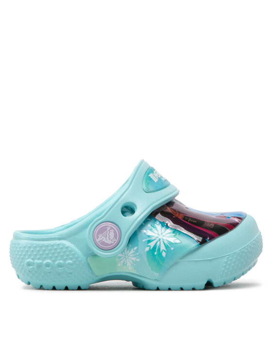 Crocs Šľapky FROZEN Fl Disney Frozen II Clog T 206804 Modrá