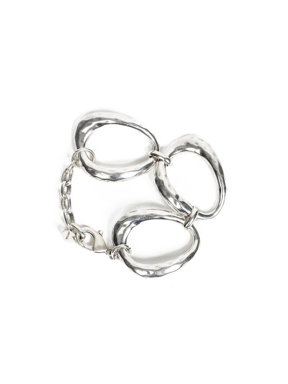 Deni Cler Milano Deni Cler Milano Bransoletka T-DC-J103-E2-78-83-1 Srebrny