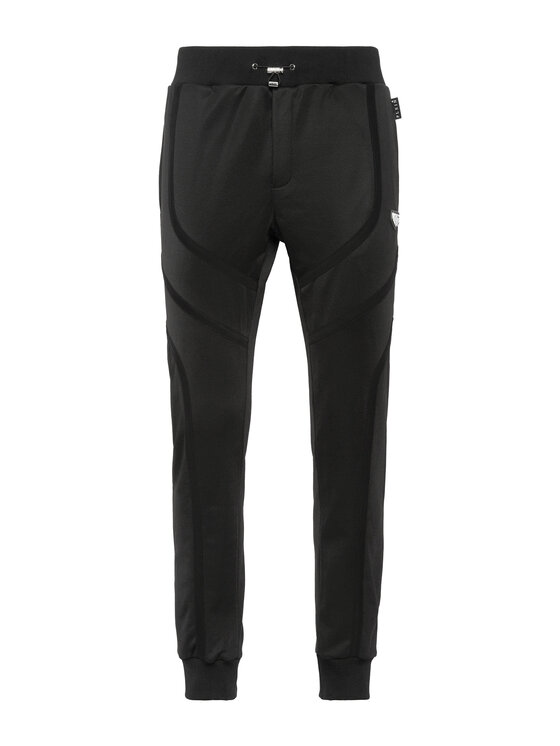 PHILIPP PLEIN PHILIPP PLEIN Jogger nohavice 9431 Čierna Jogger Fit