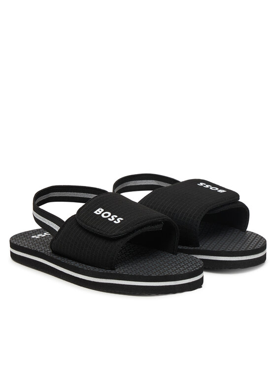 BOSS BOSS Sandále J52820 S Čierna
