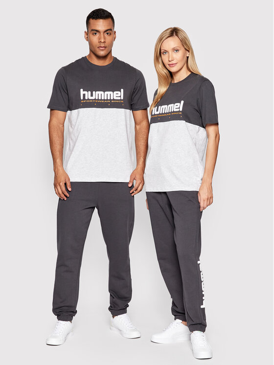 Hummel T-Shirt Unisex Legacy Fit Regular 213716 Manfred Grau