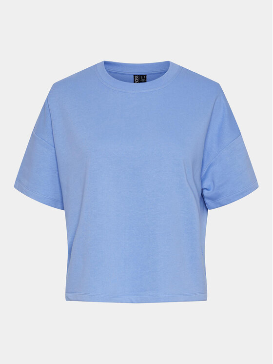 Pieces Pieces Tričko Chilli Summer 17118870 Modrá Loose Fit