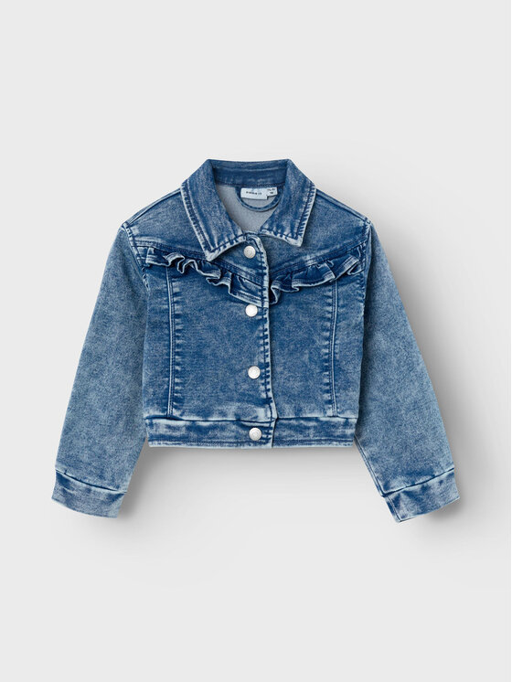 NAME IT NAME IT Джинсова куртка Emma 13226505 Голубий Regular Fit