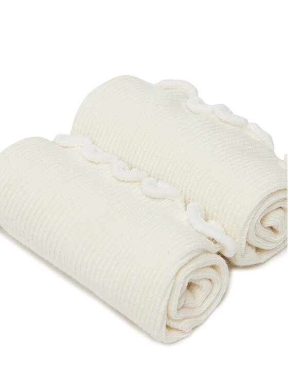 DeeZee DeeZee Trumpos kojinės LA453-8389 Balta