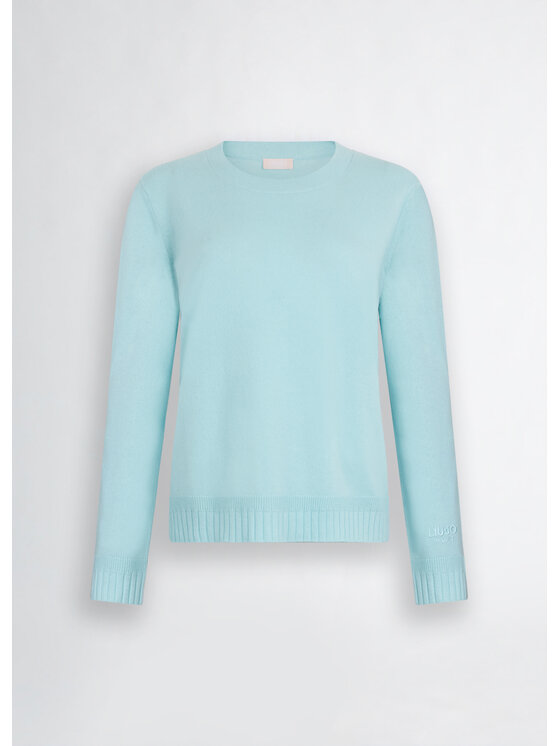 Liu Jo Liu Jo Maglione TA5075 Celeste Regular Fit